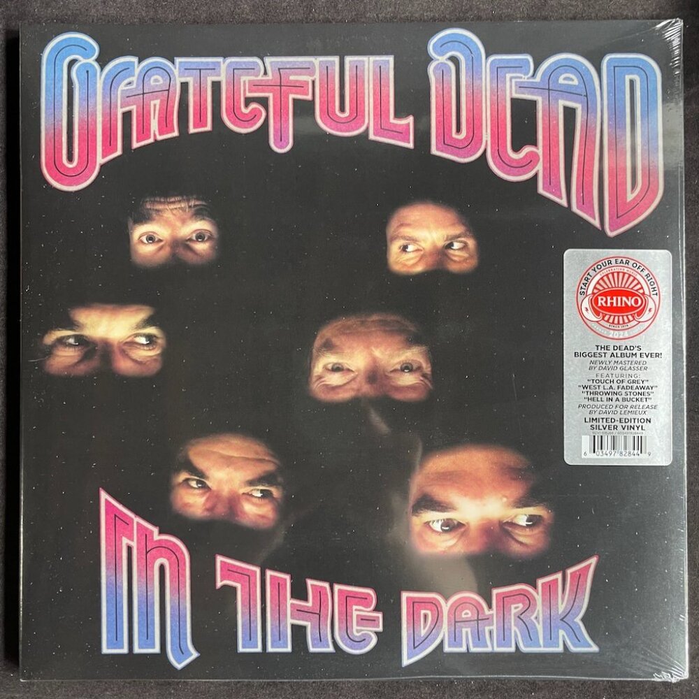 Grateful Dead, In The Dark, Limited Silver Vinyl, LP, Rhino, 2024, NEW Sealed